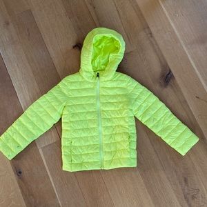 Lands End kids XS (4-5) insulated hooded jacket